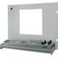 XMIX40F08D Mounting kit: IZMX40, fixed mounted design, W=800mm, grey thumbnail 1