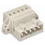 1-conductor male connector CAGE CLAMP® 2.5 mm² light gray thumbnail 3
