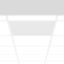 Parledo, 31 W, 4550 lm, 840, white, DALI Lay-in luminaires, L 595 B 59 thumbnail 1