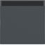 Single rocker, text field, A.x/C.x, anthracite thumbnail 1