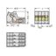 1-conductor female connector Push-in CAGE CLAMP® 10 mm² light gray thumbnail 3
