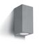 GREY WALL LIGHT GU10 2x10W IP65 thumbnail 1