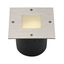 WETSY inground fitting, square , st. steel 316, GX53, max. 9W , square glass, IP67 thumbnail 1
