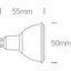 WHITE COB 6W CW GU10 60deg 230V DIMMABLE thumbnail 2