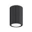 BLACK SPOT TUBE WITH GROOVED CARBON LAMPSHADE FOR LIVING ROOM 1XGU10 thumbnail 2