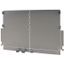 XTPPCCV2-H500W1000 Partition, closed, for power feeder, HxW=500x1000mm thumbnail 1