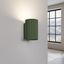 GREEN WALL LAMP WITH ELEGANT GROOVES ON THE LAMPSHADE FROM THE KARBON OLIVE GREEN SERIES thumbnail 6