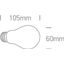 RETRO LED E27 4W EW 230V thumbnail 3