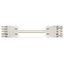 pre-assembled connecting cable;Eca;Plug/open-ended;white thumbnail 1