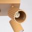 CEILING LAMP FOR DINING ROOM CARBON MOVABLE GOLDEN SPOTLIGHTS ON GU10 thumbnail 6