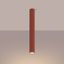 Cylindrical ceiling lamp, grooved tube, red, GU10, KARBON thumbnail 11