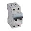MCB TX³ 6000 - 2P - 230/400 V~ - 25 A - C curve - prong-type supply busbars thumbnail 2