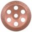 Tungsten carbide grinding head 180 x 22.23 mm; fine, angled thumbnail 1