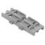 Mounting carrier 2-way for inline splicing connector with lever gray thumbnail 1