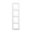 Cover frame with viewing window horizontal 4-way thumbnail 4