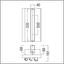SUSY BRACKET 12/18/30P 68MM CHMM - Mounting bracket thumbnail 2