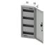 ALPHA 160 DIN wall mounted board with mounting kit for modular devices, row distance 150mm thumbnail 1