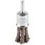 End brush Knotted 19x0.35 mm Stainless thumbnail 1
