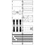 KA4618 Measurement and metering transformer board, Field width: 2, Rows: 0, 1050 mm x 500 mm x 160 mm, IP2XC thumbnail 5