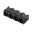 PCB plug-in connector, male header, closed side, THT solder connection, 7.62 mm, Number of poles: 2, 90°, Solder pin length (l): 3.2 mm, tinned, black, Box thumbnail 1