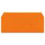 End and intermediate plate 2.5 mm thick orange thumbnail 4