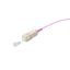OpDAT pigtail SC-PC, OM4, violet thumbnail 1