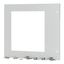 XTMPIX40WC-H550W600 Front cover for IZMX40, withdrawable, HxW=550x600mm, grey thumbnail 4