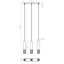 Pendant lamp LAMI 3L white thumbnail 9
