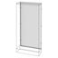 REAR PANEL - FLOOR-MOUNTED DISTRIBUTION PANEL WITH SIDE COMPARTMENT - QDX 63 thumbnail 2