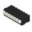 Printed circuit board terminals, 3.81 mm, Number of poles: 7, 90°, Solder pin length (l): 1.5 mm, black, PUSH IN with actuator, Clamping range, max. : 1.5 mm², Tape thumbnail 3