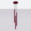 Pendant lamp PASTELO 3P burgundy thumbnail 2