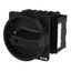 P3 Main switch, 80 A,Flush mounting, 3 pole, Form EA/SVB, Black, Door  thumbnail 1