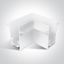 WHITE TRIMLESS CORNER FOR 42001TR / 42002TR thumbnail 1