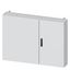 ALPHA 400, wall-mounted cabinet, Flat Pack, IP43, Protection class 2, H: 950 mm, W: 1300 thumbnail 1