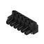 PCB plug-in connector, female plug, 7.62 mm, Number of poles: 6, 180°, Clamping yoke connection, Clamping range, max. : 4 mm², Box thumbnail 4