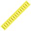 Cable tie marker for Smart Printer for use with cable ties yellow thumbnail 2