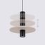 Pendant lamp PELTA 1 black/beige thumbnail 8