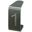 Number insert "1", StSt thumbnail 1