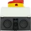 P1-25/I2-SI/HI11 Safety switch, P1, 25 A, 3 pole, 1 N/O, 1 N/C, Emergency switching off function, With red rotary handle and yellow locking ring, Lockable in position thumbnail 48