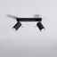 CEILING LAMP RING 2 BLACK GU10 2X40W IP20 thumbnail 4