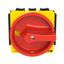 P3 Main switch, 80 A,Flush mounting, 3 pole, Form EA/SVB, Red, Door co thumbnail 5