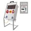 Switchboard ZSFV20101000.1/3952 construction site 230V/400V 16A/32A 5-pole. IP54 portable stand thumbnail 1