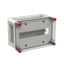 VB32HT-D RE housing 220x320 1R 14TE standard field housing 14TE with transp. Cover thumbnail 3