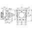 Saddle clamp Cu clamping range 0.7-8mm with double cleat for Rd 8-10mm thumbnail 2
