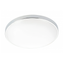 LED luminaire ATOLL, 32 W, 2560 lm, 3000K, AC180-250V, PF>0.9, IP54, Ø400 mm, chrome thumbnail 1