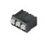 Printed circuit board terminals, 5.08 mm, Number of poles: 4, 90°, Solder pin length (l): 3.5 mm, black, PUSH IN with actuator, Clamping range, max. : 1.5 mm², Tube thumbnail 1