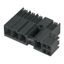PCB plug-in connector, male header, closed side, Middle flange, THT solder connection, 7.62 mm, Number of poles: 5, 90°, Solder pin length (l): 3.5 mm, tinned, black, Box thumbnail 3
