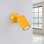 Wall lamp KARBON yellow with a switch thumbnail 2