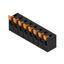 Printed circuit board terminals, 15.00 mm, Number of poles: 8, 90°, Solder pin length (l): 5 mm, black, PUSH IN with actuator, Clamping range, max. : 16 mm², Box thumbnail 2