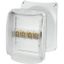 Cable box IP66, BM7, 6-35 mmÃ‚², 4 pole Branch, input M25/40/50, Gray (DK 3534 S) thumbnail 7